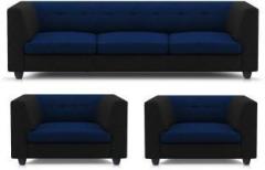 Adorn Homez Modern Fabric 3 + 1 + 1 Multi Sofa Set