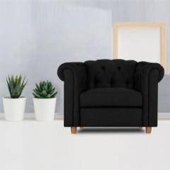 Adorn Homez Startford Fabric 1 Seater Sofa