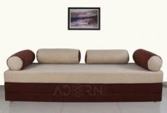 Adorn India Easy Deewan Double Solid Wood Sofa Bed