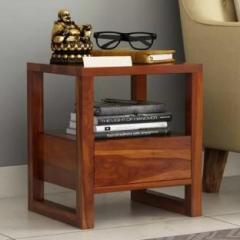 AL AAYAT Premium Quality Sheesham Wood Side Table Solid Wood Bedside Table
