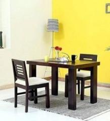 Allie Wood Rosewood Solid Wood 2 Seater Dining Set