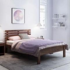 Alquiler Vilnius compact Solid Wood Queen Bed