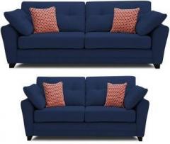 Amruta Fabric 3 + 2 BLUE Sofa Set