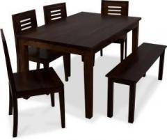 Angel Furniture Sheesham Wood Solid Wood 6 Seater Dining Set
