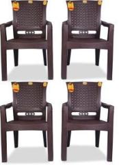 Anmol Moulded Thar luxury Comfortable chair with Long back Plastic Cafeteria Chair