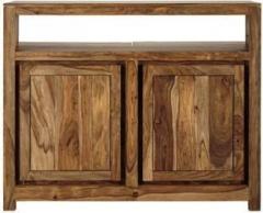 Aprodz Sheesham Wood Solid Wood Bar Cabinet