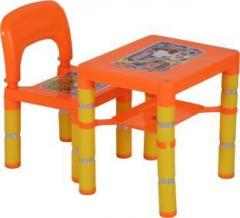 Archana Novelty Multipurpose Table And Chair Set For Study, Dining And Many More Activites Plastic Chair