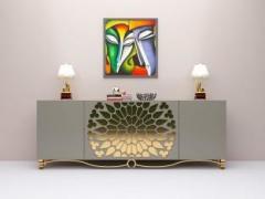 Area Draco Solid Wood Console Table