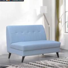 Arra Parker Two Seater Sofa in Light Blue Colour Fabric 2 Seater Sofa