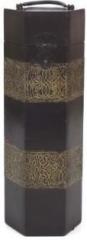 Artlivo Merlot Hex Wine Box Wooden Bottle Rack Cellar