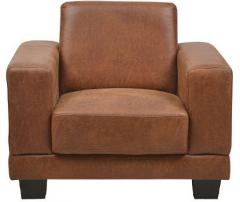 @Home Actona Single Seater Sofa in Brown Colour