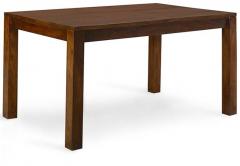 @Home Andorra Six Seater Dining Table in Walnut Finish