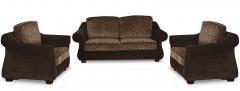 @Home Apollo Sofa Set in Brown Colour