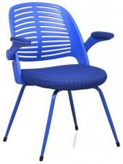 @home Aqua Visitor Chair in Blue colour