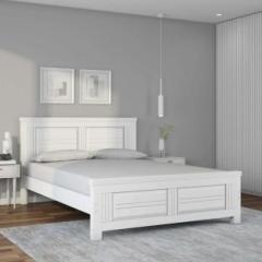 @home By Nilkamal Anderson Solid Wood King Bed