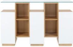 @home By Nilkamal Croissant Engineered Wood Free Standing Cabinet