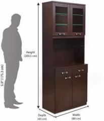 Home By Nilkamal Derval Engineered Wood Free Standing Cabinet