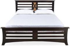 @home By Nilkamal Edge Solid Wood King Bed
