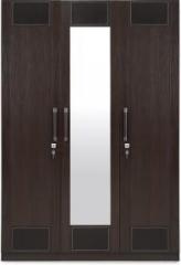 @home By Nilkamal Emirates3 Engineered Wood Free Standing Wardrobe