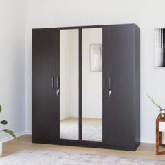 @home By Nilkamal Emirates Engineered Wood 4 Door Wardrobe