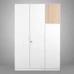 @home By Nilkamal Fusion3 Engineered Wood 3 Door Wardrobe