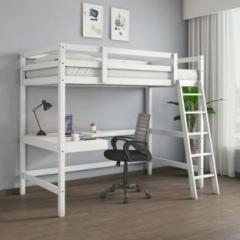 @home By Nilkamal Genius Solid Wood Loft Bed