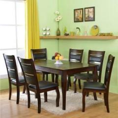 @home By Nilkamal Larissa Engineered Wood 6 Seater Dining Set