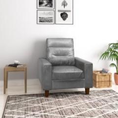 @home By Nilkamal Leather 1 Seater Sofa