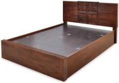 @home By Nilkamal Monalisa Solid Wood King Bed With Storage