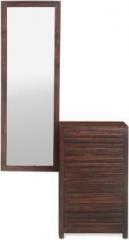 @home By Nilkamal Rigato Solid Wood Dressing Table