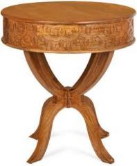 @home By Nilkamal Vesta Solid Wood Side Table