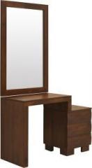 @home By Nilkamal Waves Solid Wood Dressing Table