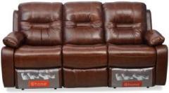 @home By Nilkamal Wilson Half leather 3 Seater Sectional