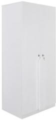 @home Capital Two Door Wardrobe in Glossy White Colour