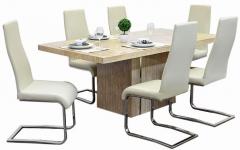 @Home Casadiella Six Seater Dining Set in Beige Colour