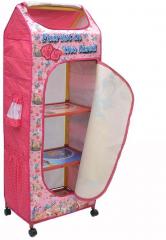 @home Disney Wonder Snow Storage Cabinet in Pink Colour