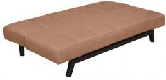 @home Drew Three Seater Sofa Cum Bed in Sepia Colour