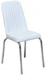 @home Finn Dining Chair in Glossy White colour