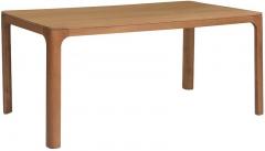 @home Lombard Six Seater Dining Table in Beech colour