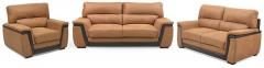 @Home Maxwell Sofa Set in Brown Colour