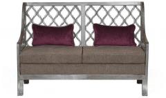 @Home Miraya Two Seater Sofa in Silver Colour