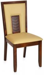 @Home Olivia Solid Wood Dining Chair in Brown Colour