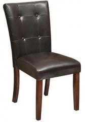 @home Sage Dining Chair With Cushion in Beige & Walnut Colour