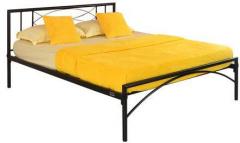 @home Ursa Queen Size Bed in Black Colour