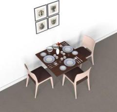 Auspicious Home Engineered Wood 2 Seater Dining Table
