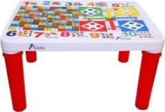 Avishi SPL Multipurpose ludo table Plastic Study Table
