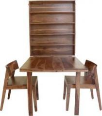 Balaji SBA DNGSET02 Solid Wood 2 Seater Dining Set