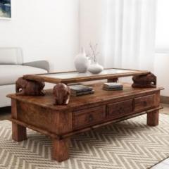 Balaji Wooden Solid Wood Coffee Table