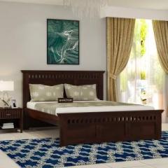 Barzisn Solid Sheesham Wood Double Bed For Bed Room, Living Room, Hotels Solid Wood Double NA Bed