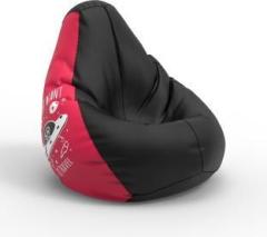Beannie XL I just want to travel Teardrop Bean Bag With Bean Filling